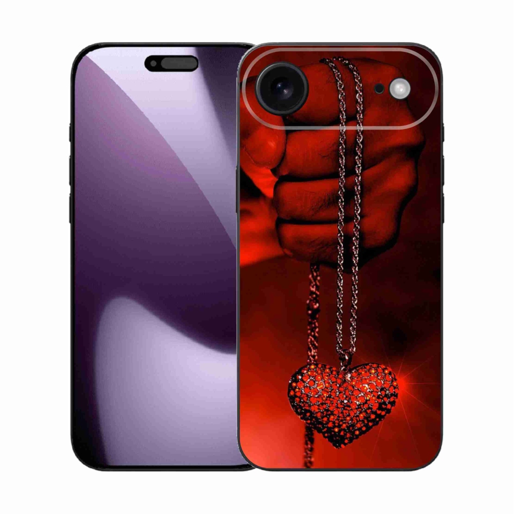 Gelový kryt mmCase na iPhone 17 Air - náhrdelník