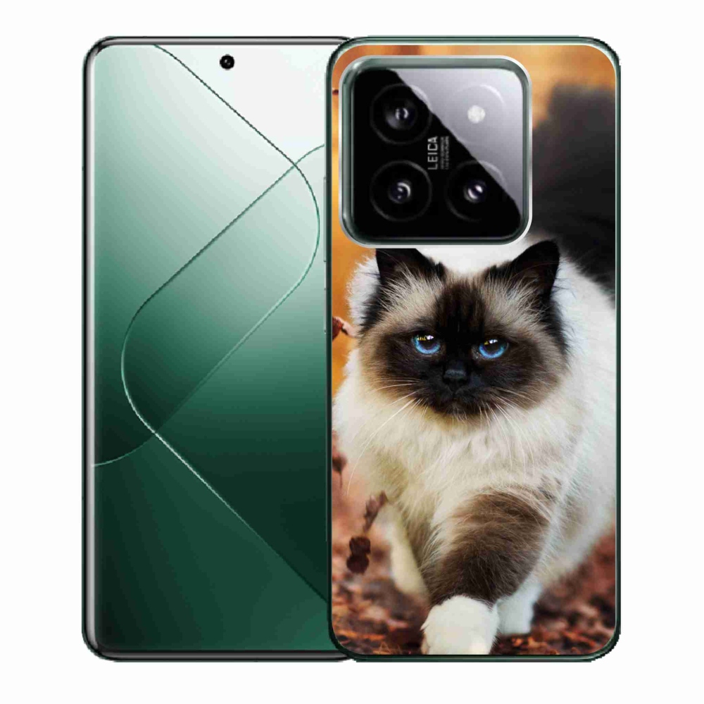 Gelový obal mmCase na Xiaomi 14 - kočka