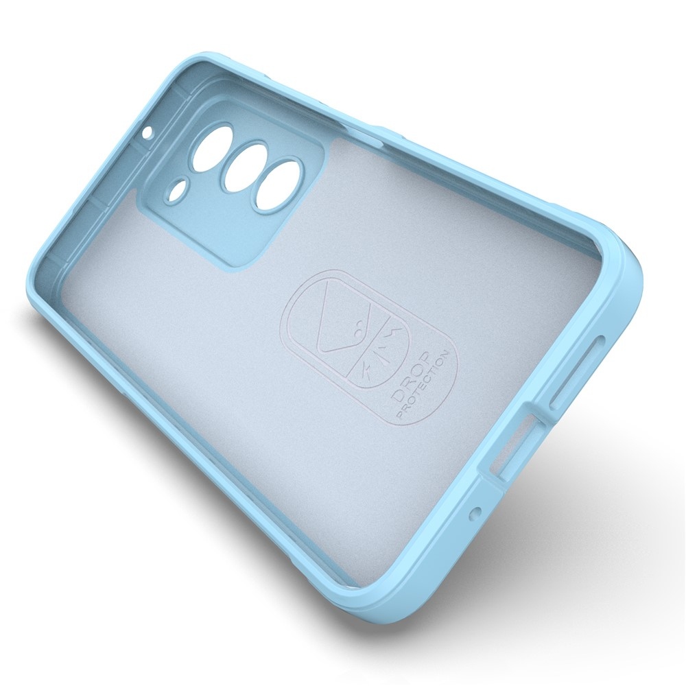 Rugg odolný gelový obal na Xiaomi Redmi 15 4G (171mm) - světlemodrý