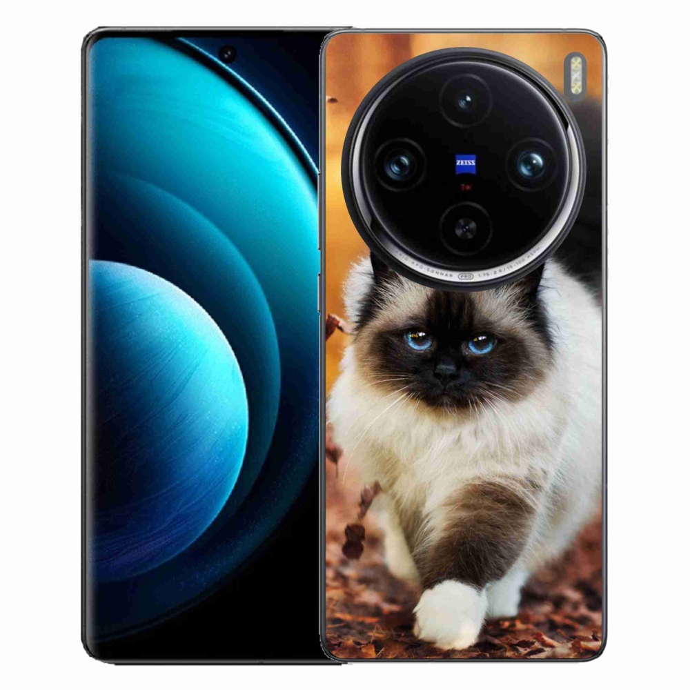 Gelový obal mmCase na Vivo X100 Pro 5G - kočka