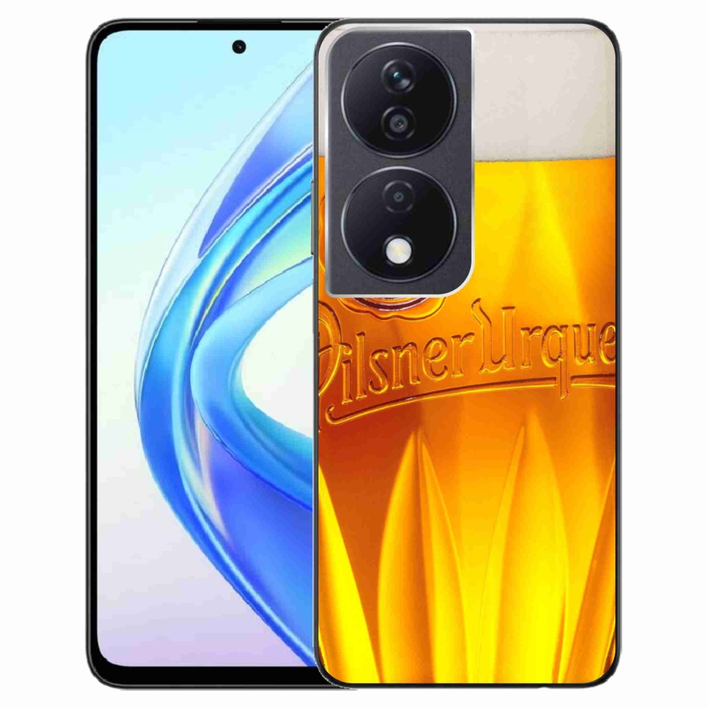 Gelový kryt mmCase na Honor X7b/Honor 90 Smart - pivo