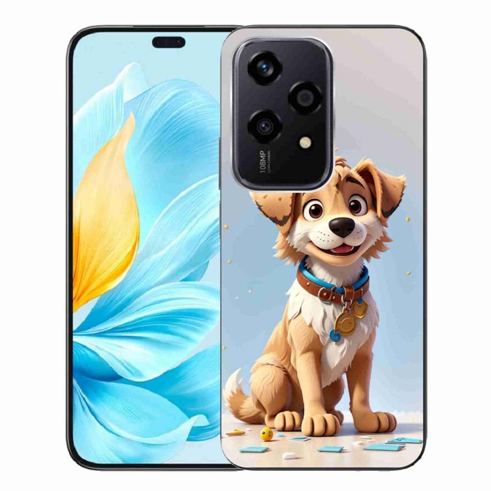 Gelový kryt mmCase na Honor 200 Lite 5G - kreslené štěně