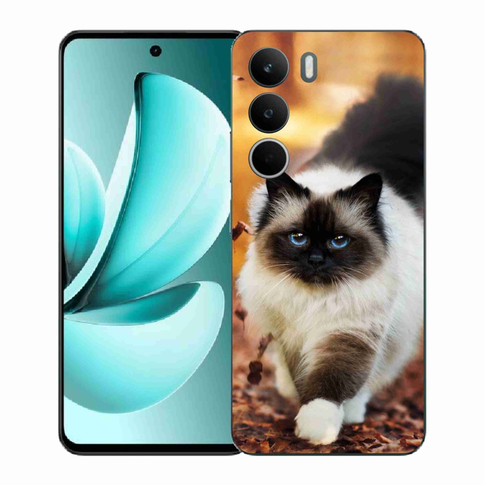 Gelový kryt mmCase na Realme C71 - kočka