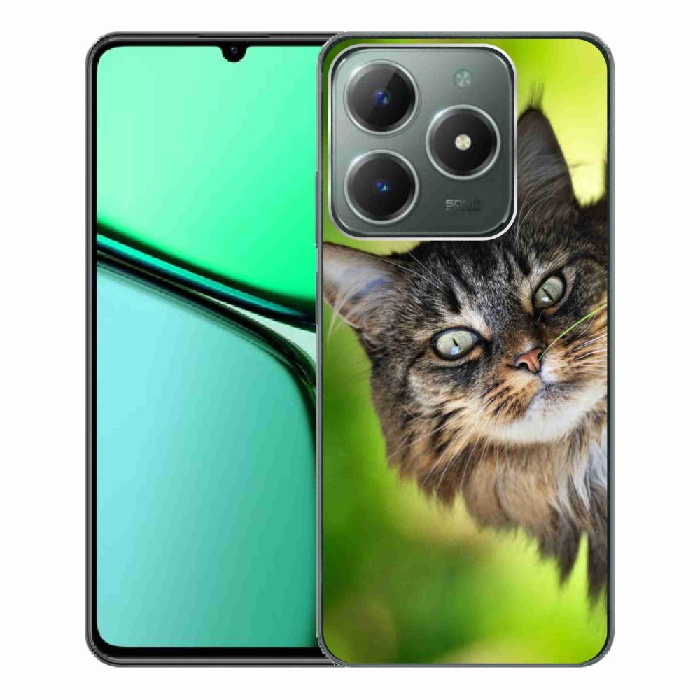 Gelový kryt mmCase na Realme C61 - kočka 3