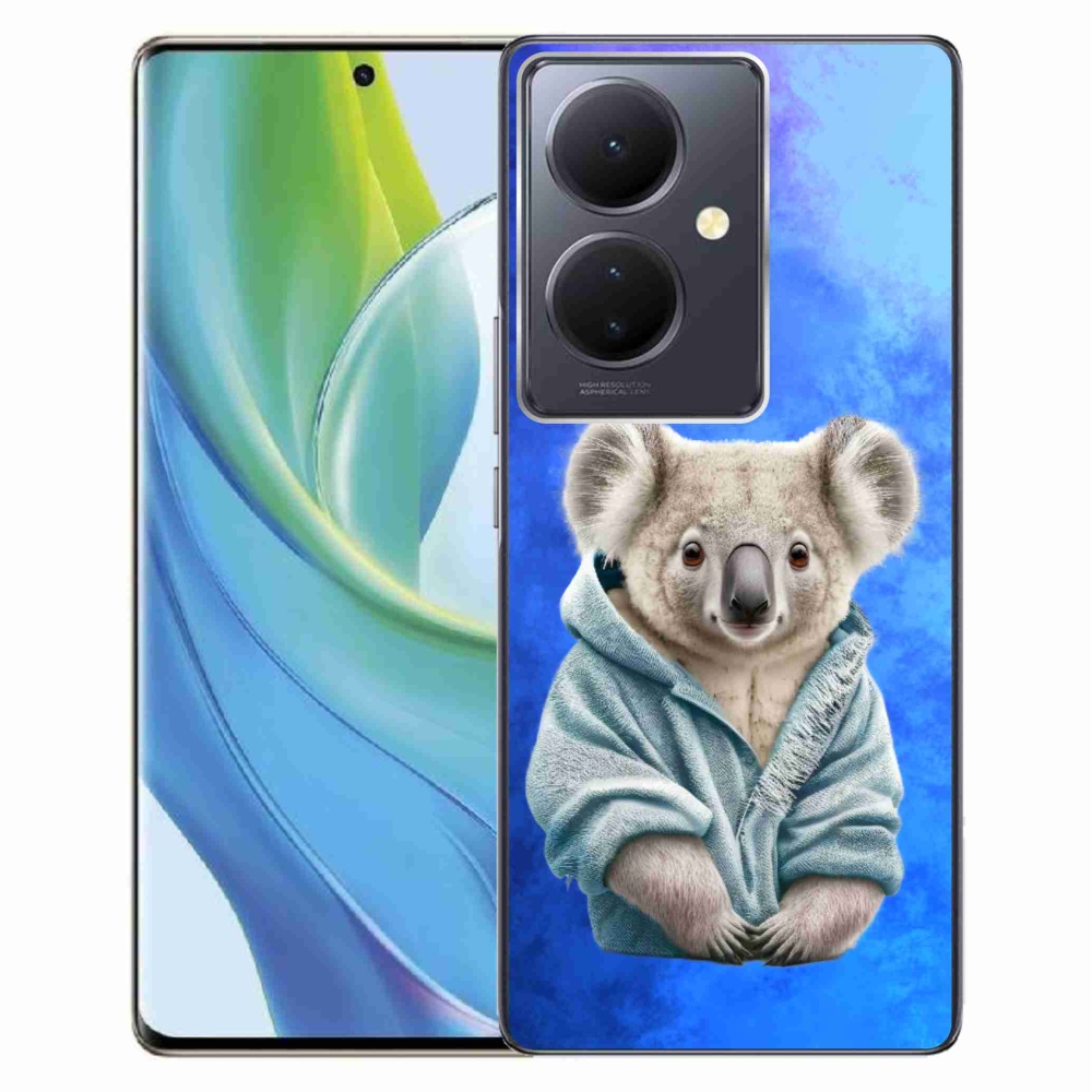 Gelový kryt mmCase na Vivo V29 Lite 5G - koala ve svetru