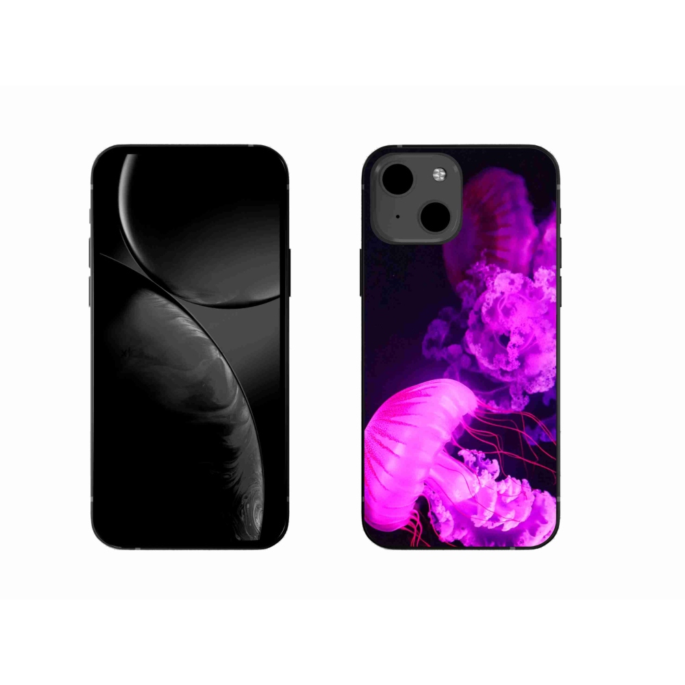 Gelový kryt mmCase na iPhone 13 6.1 - medúza 1