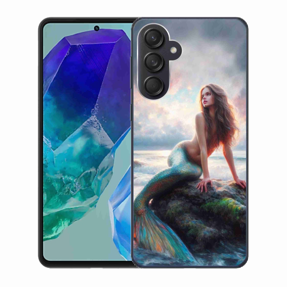 Gelový kryt mmCase na Samsung Galaxy M55 5G - mořská panna