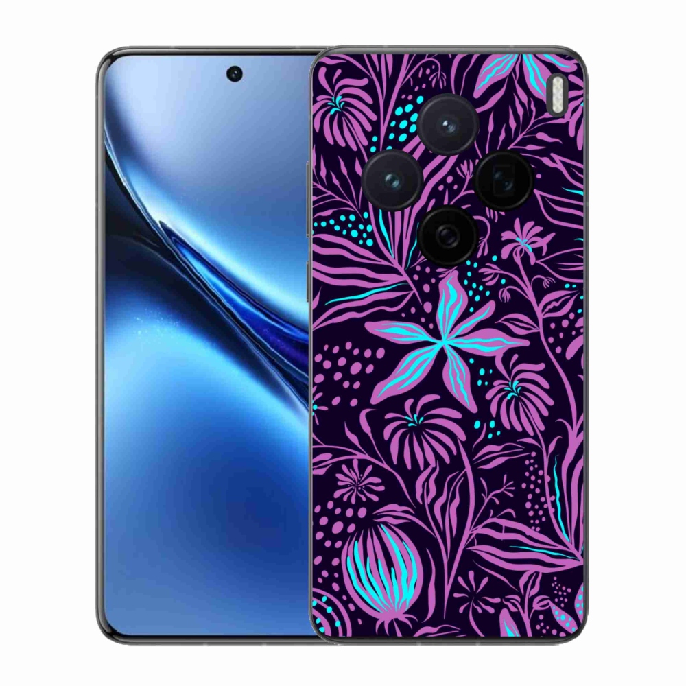 Gelový kryt mmCase na Vivo X200 5G - květiny 2