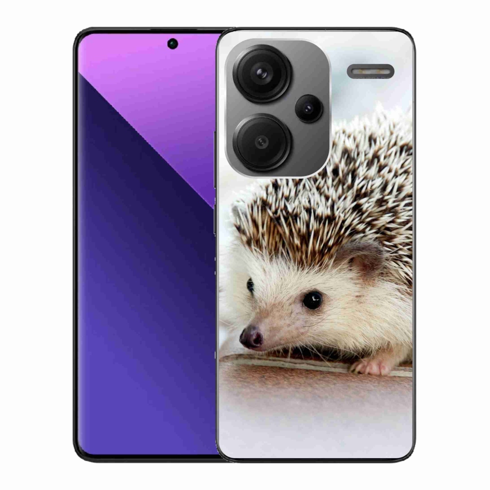 Gelový kryt mmCase na Xiaomi Redmi Note 13 Pro+ 5G - ježek