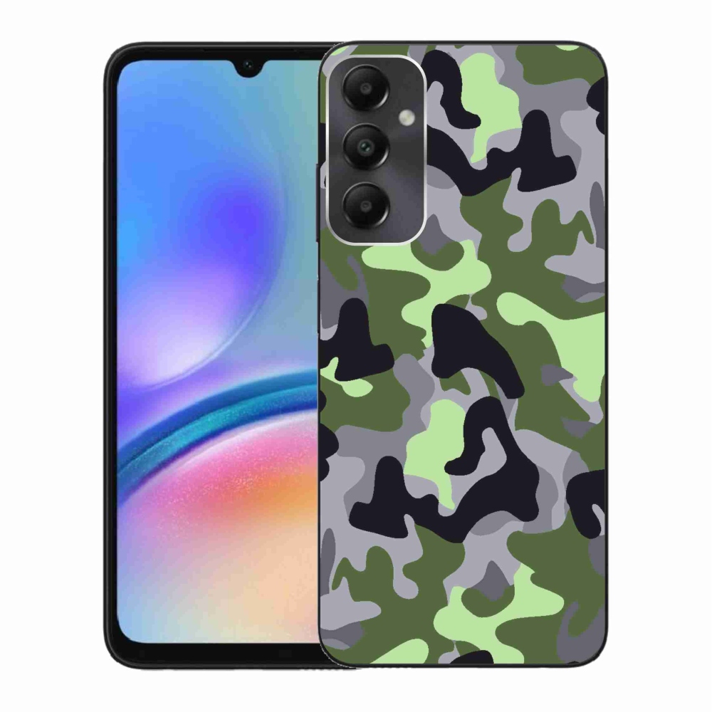 Gelový kryt mmCase na Samsung Galaxy A05s - maskáčový vzor 7