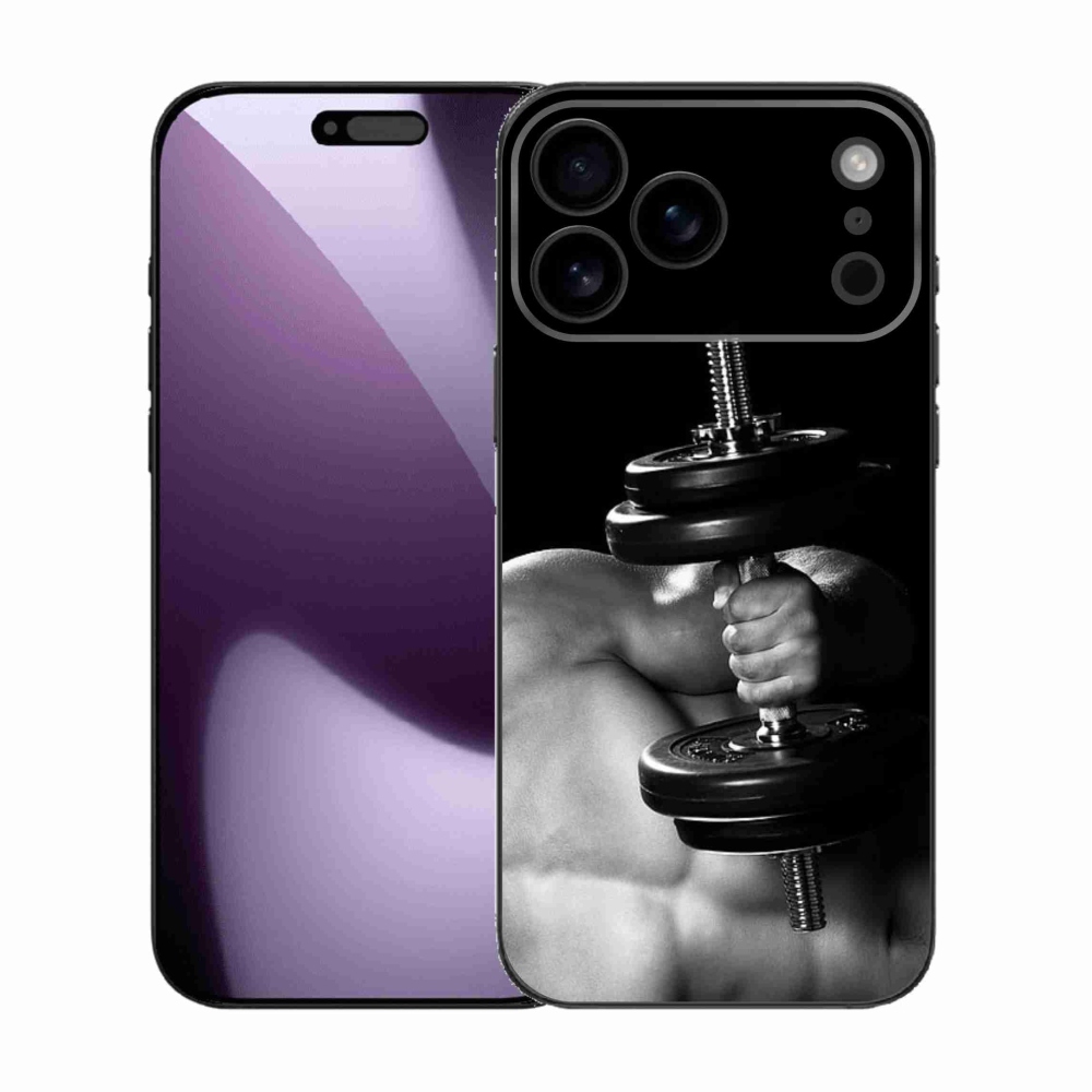 Gelový kryt mmCase na iPhone 17 Pro Max - posilování 2