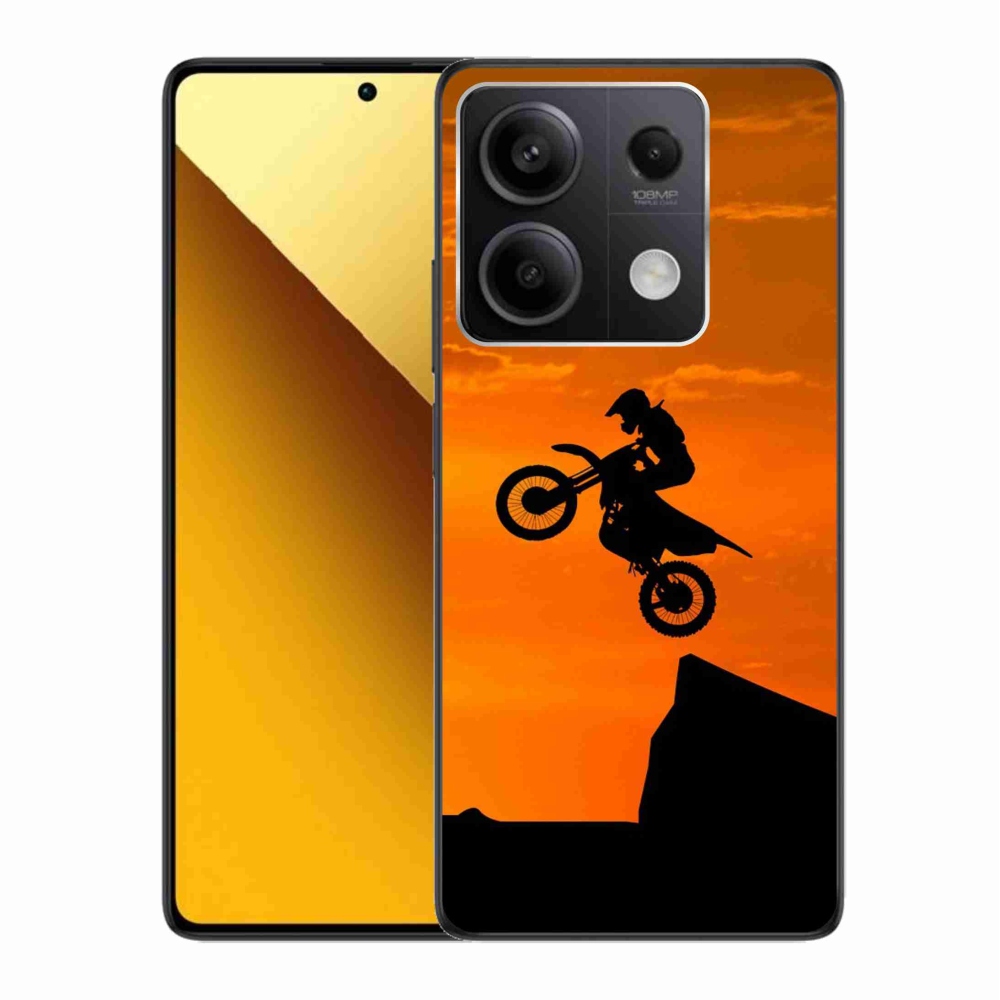 Gelový kryt mmCase na Xiaomi Redmi Note 13 5G - motocross