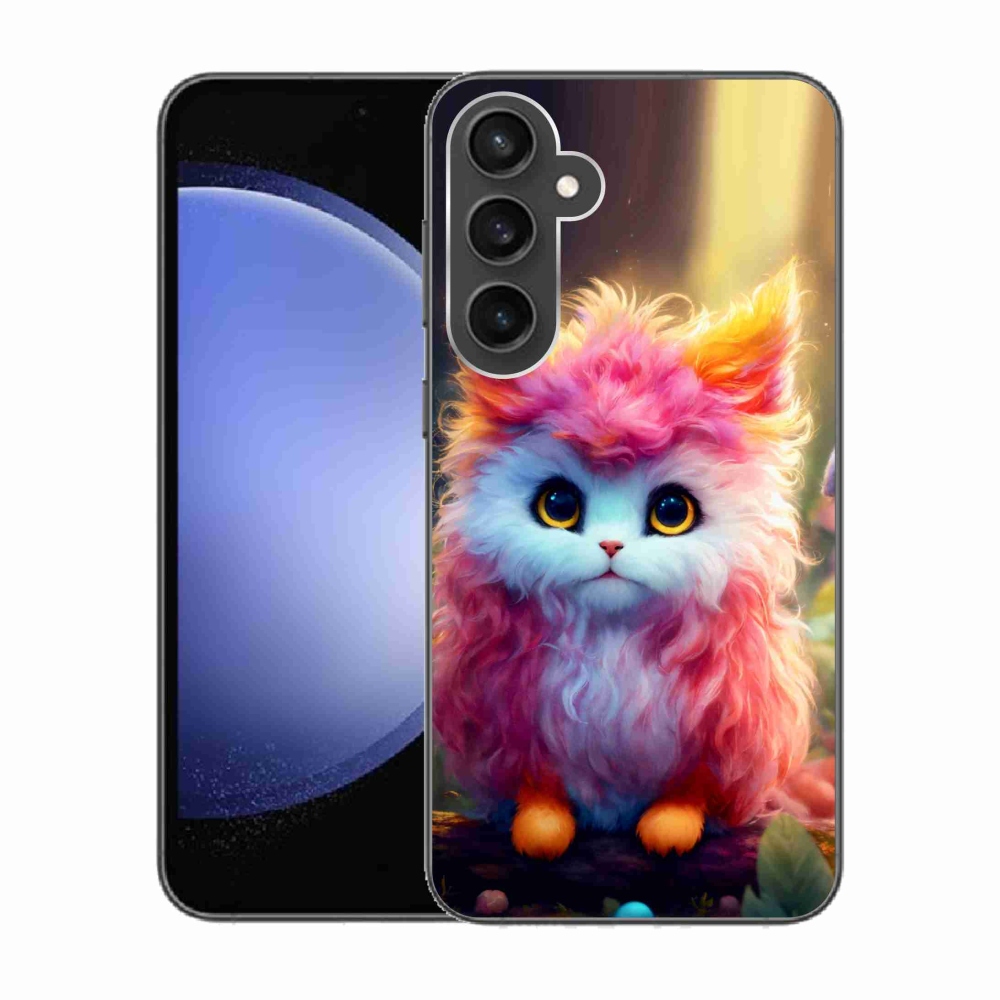 Gelový kryt mmCase na Samsung Galaxy S23 FE - roztomilé kotě 5