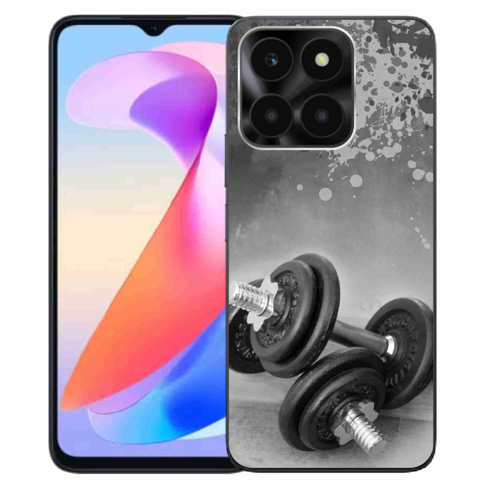 Gelový kryt mmCase na Honor X6a - činky 1