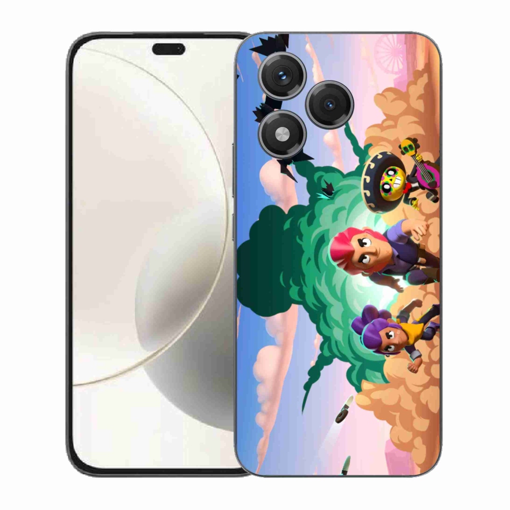 Gelový kryt mmCase na Honor 400 Lite - brawl stars