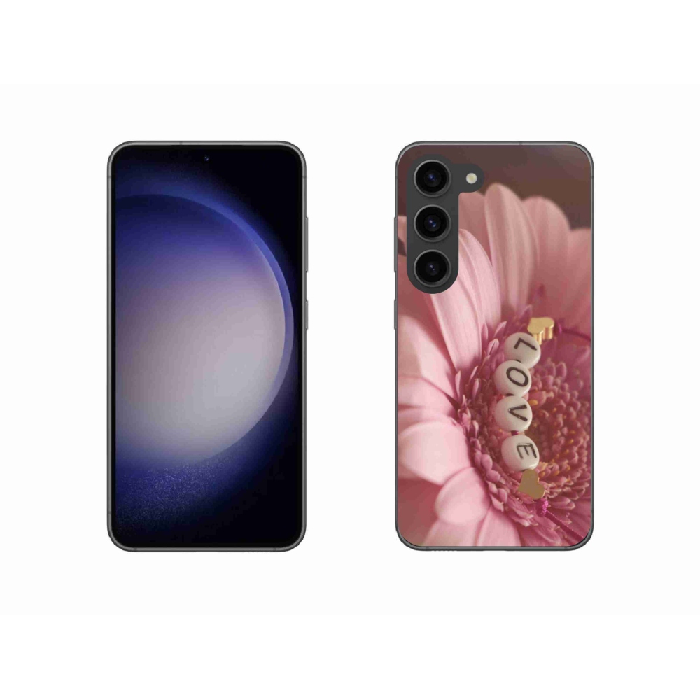 Gelový kryt mmCase na Samsung Galaxy S23 5G - přívěsek love