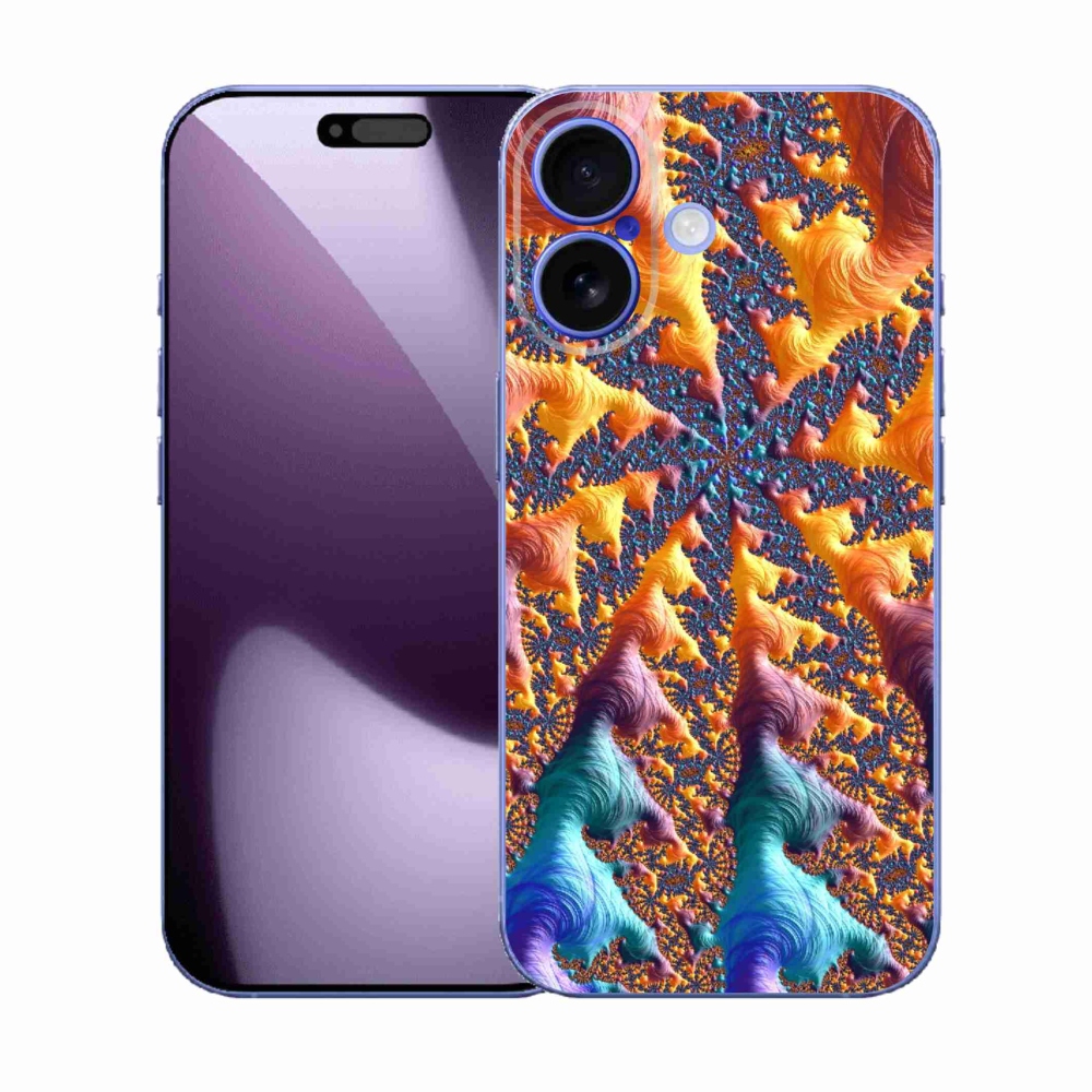 Gelový kryt mmCase na iPhone 17 - abstraktní motiv 23