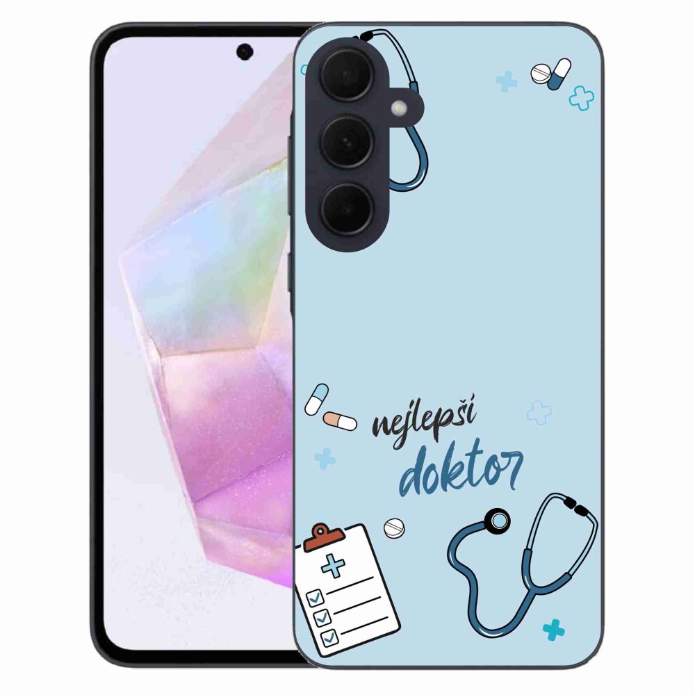 Gelový kryt mmCase na Samsung Galaxy A35 5G - nejlepší doktor
