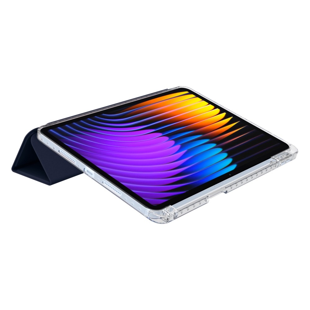 Origami chytré polohovací pouzdro na tablet Xiaomi Pad 7/7 Pro - tmavěmodré