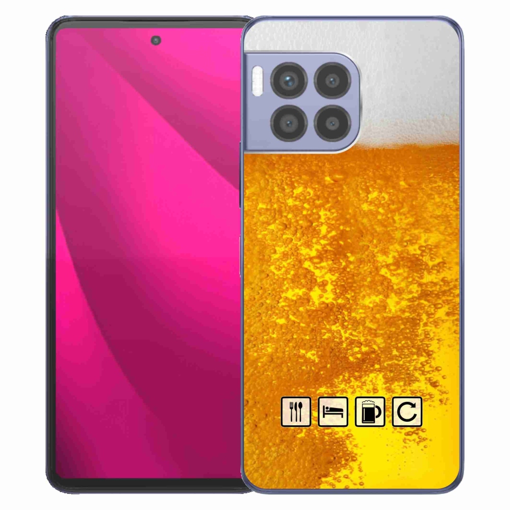 Gelový kryt mmCase na T-Mobile T Phone 2 Pro - pivní motiv 3