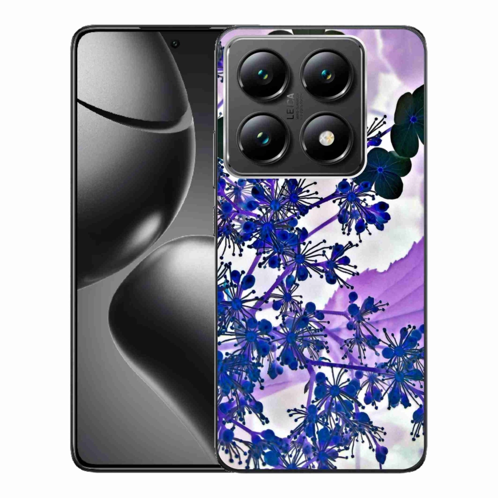 Gelový kryt mmCase na Xiaomi 14T Pro - květ hortenzie