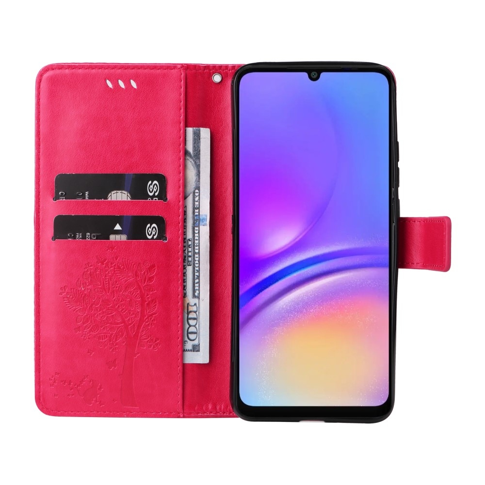 Trees knížkové pouzdro na Samsung Galaxy A06 4G - rose