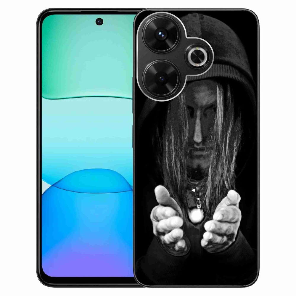 Gelový kryt mmCase na Xiaomi Redmi 13 4G/Poco M6 4G - tajemná osoba