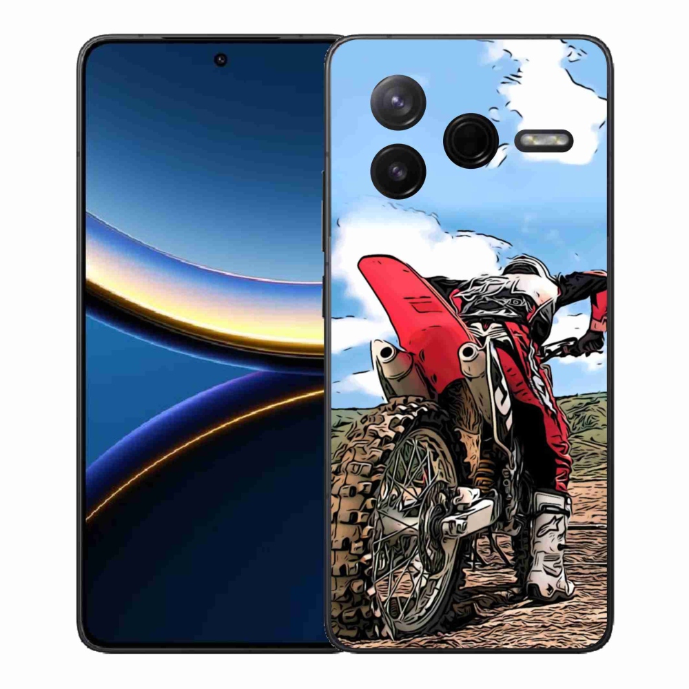 Gelový kryt mmCase na Xiaomi Poco F7 Pro - moto