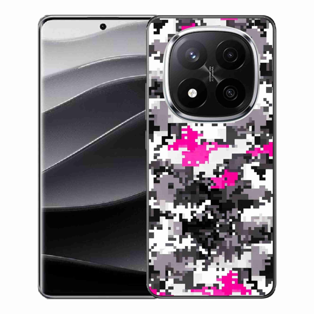 Gelový kryt mmCase na Xiaomi Redmi Note 14 Pro+ 5G - maskáčový vzor 4
