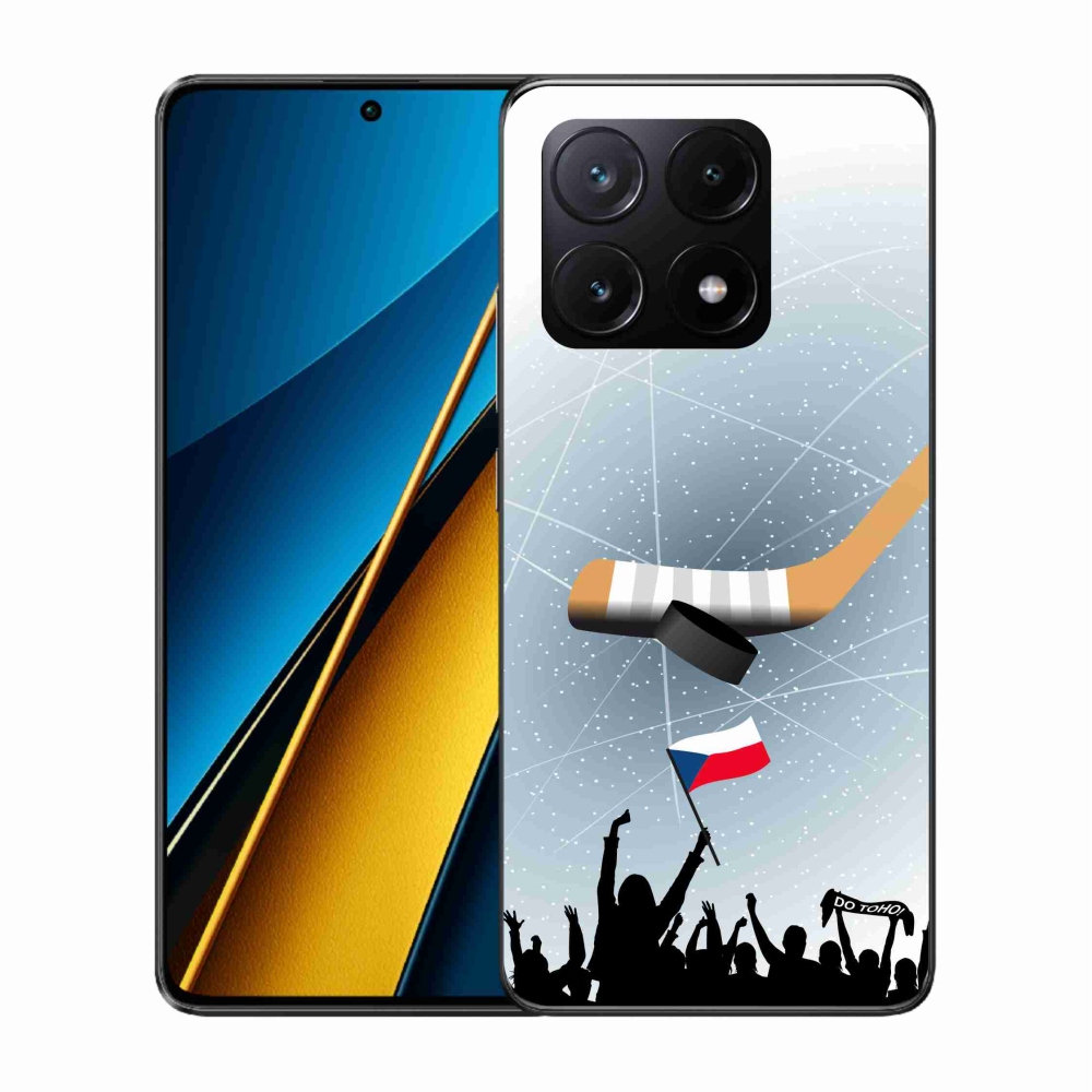 Gelový kryt mmCase na Xiaomi Poco X6 Pro 5G - fanoušci hokeje