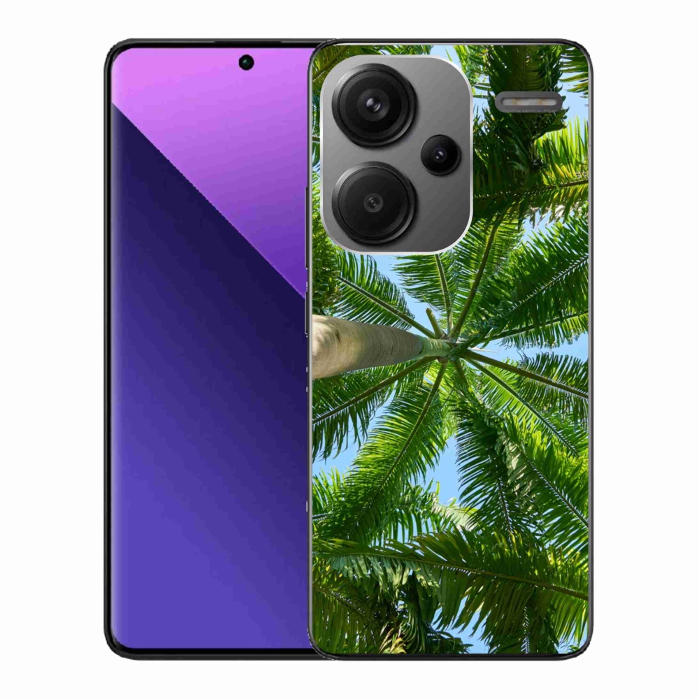 Gelový kryt mmCase na Xiaomi Redmi Note 13 Pro+ 5G - palmy