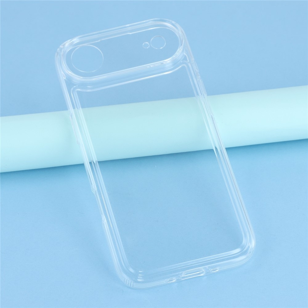Průhledný gelový obal na iPhone 17 Air - průhledný