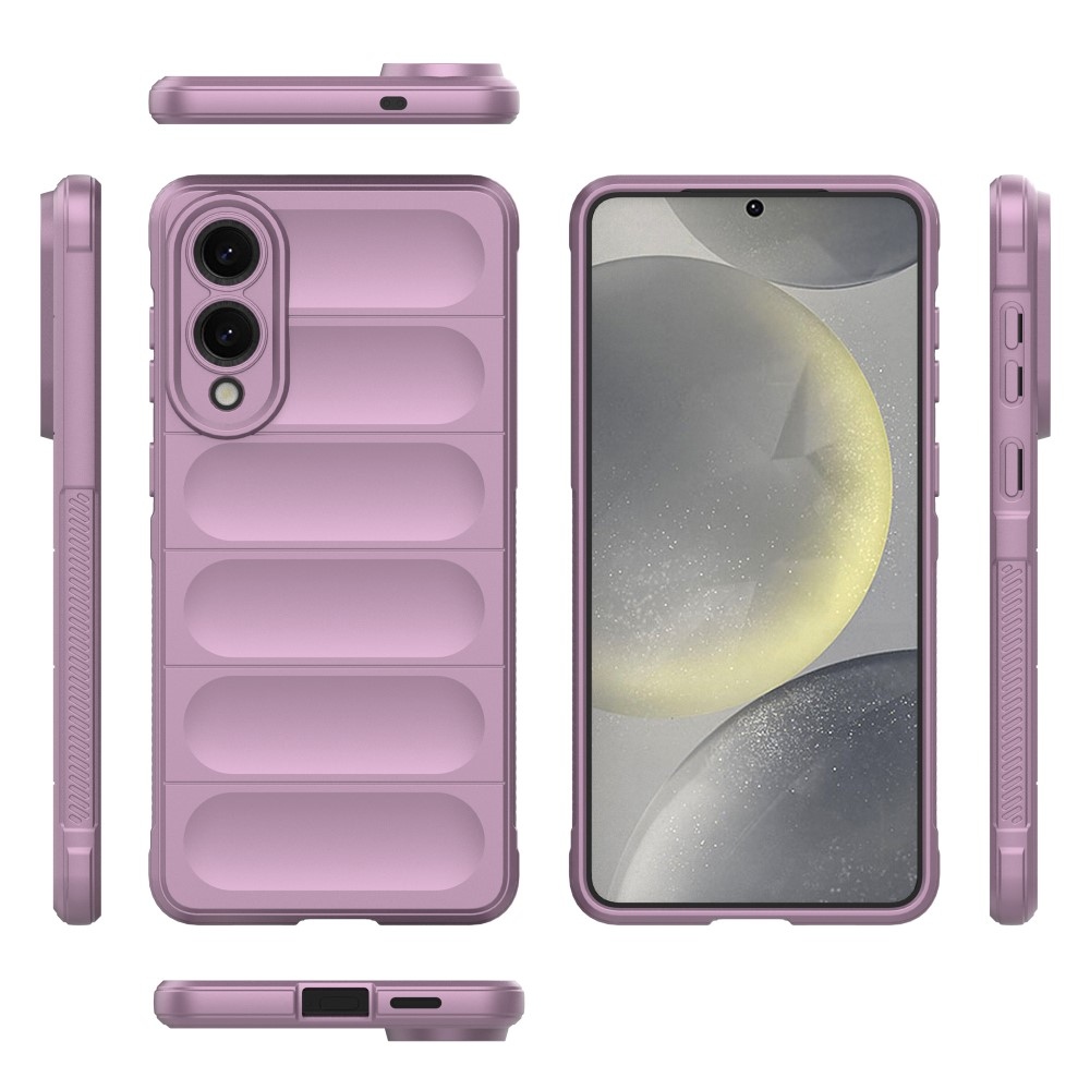 Rugg odolný gelový obal na Samsung Galaxy S25 Edge - světlefialový