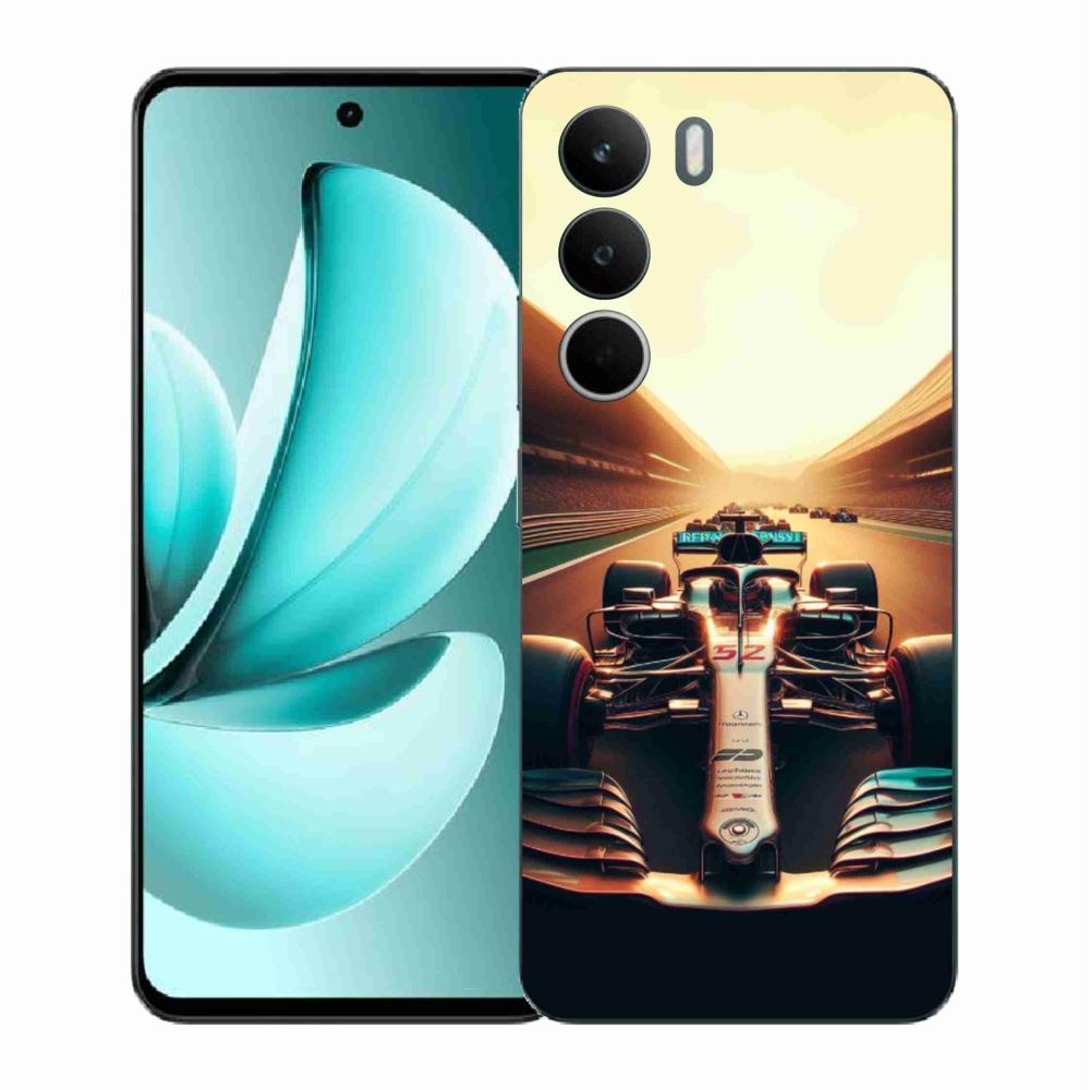 Gelový kryt mmCase na Realme C71 - formule 1