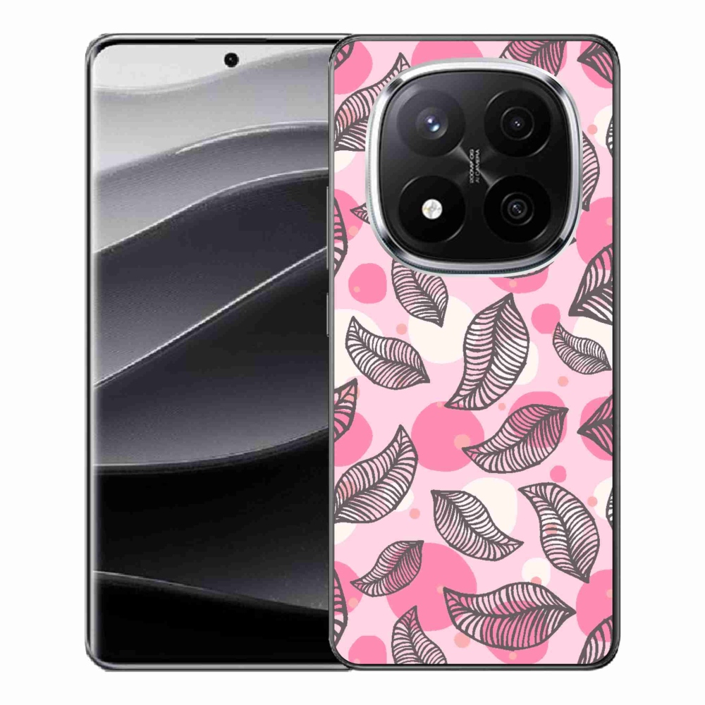 Gelový kryt mmCase na Xiaomi Redmi Note 14 Pro+ 5G - kreslené padající listy