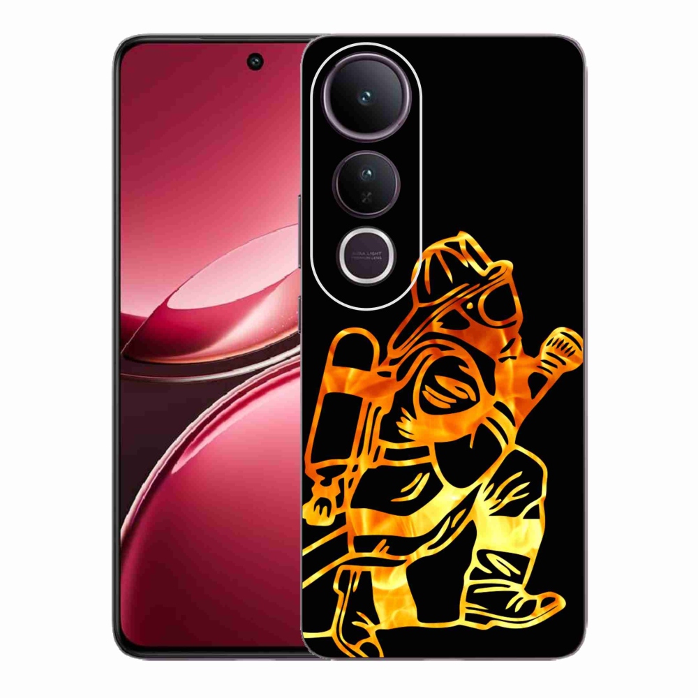 Gelový kryt mmCase na Vivo V50 Lite 4G/5G - hasič 1