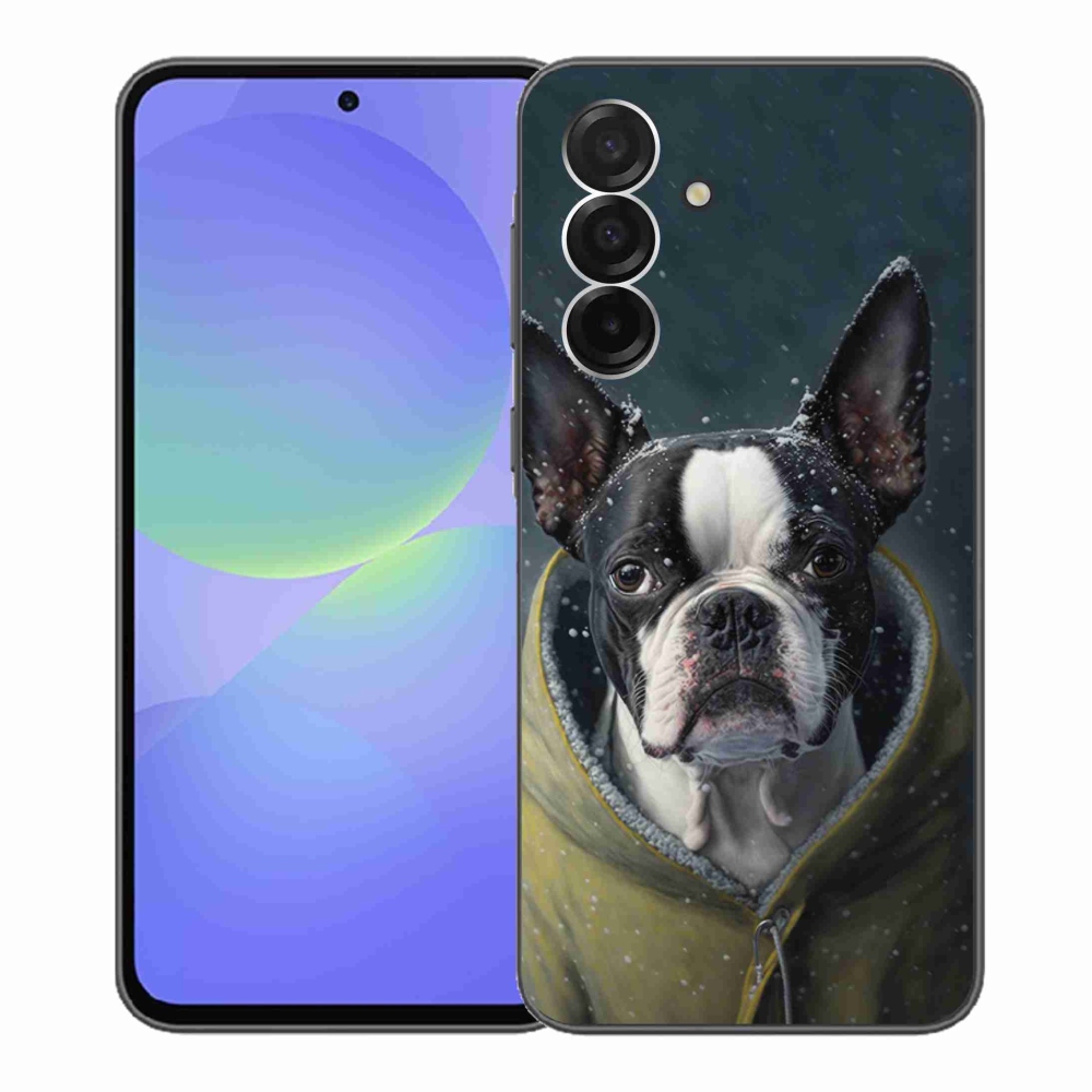 Gelový kryt mmCase na Samsung Galaxy A36 5G - buldoček