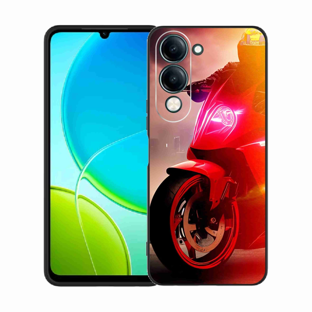 Gelový kryt mmCase na Vivo Y29s 5G - motorka