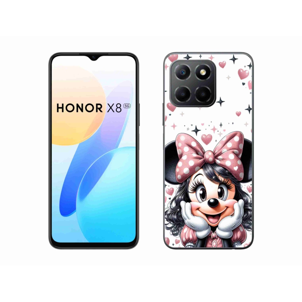 Gelový kryt mmCase na Honor X8 5G/Honor 70 Lite 5G - minnie