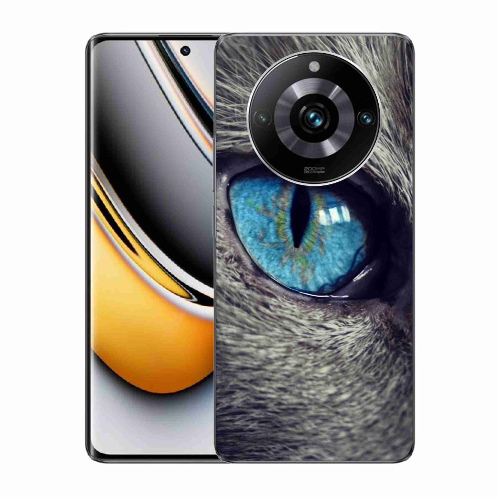 Gelový kryt mmCase na Realme 11 Pro/11 Pro+ - modré kočičí oko