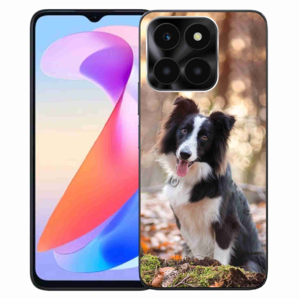 Gelový obal mmCase na Honor X6a - border kolie 1