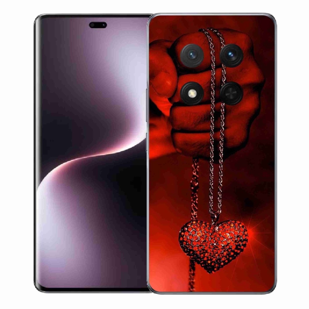 Gelový kryt mmCase na Honor Magic 7 Lite 5G - náhrdelník