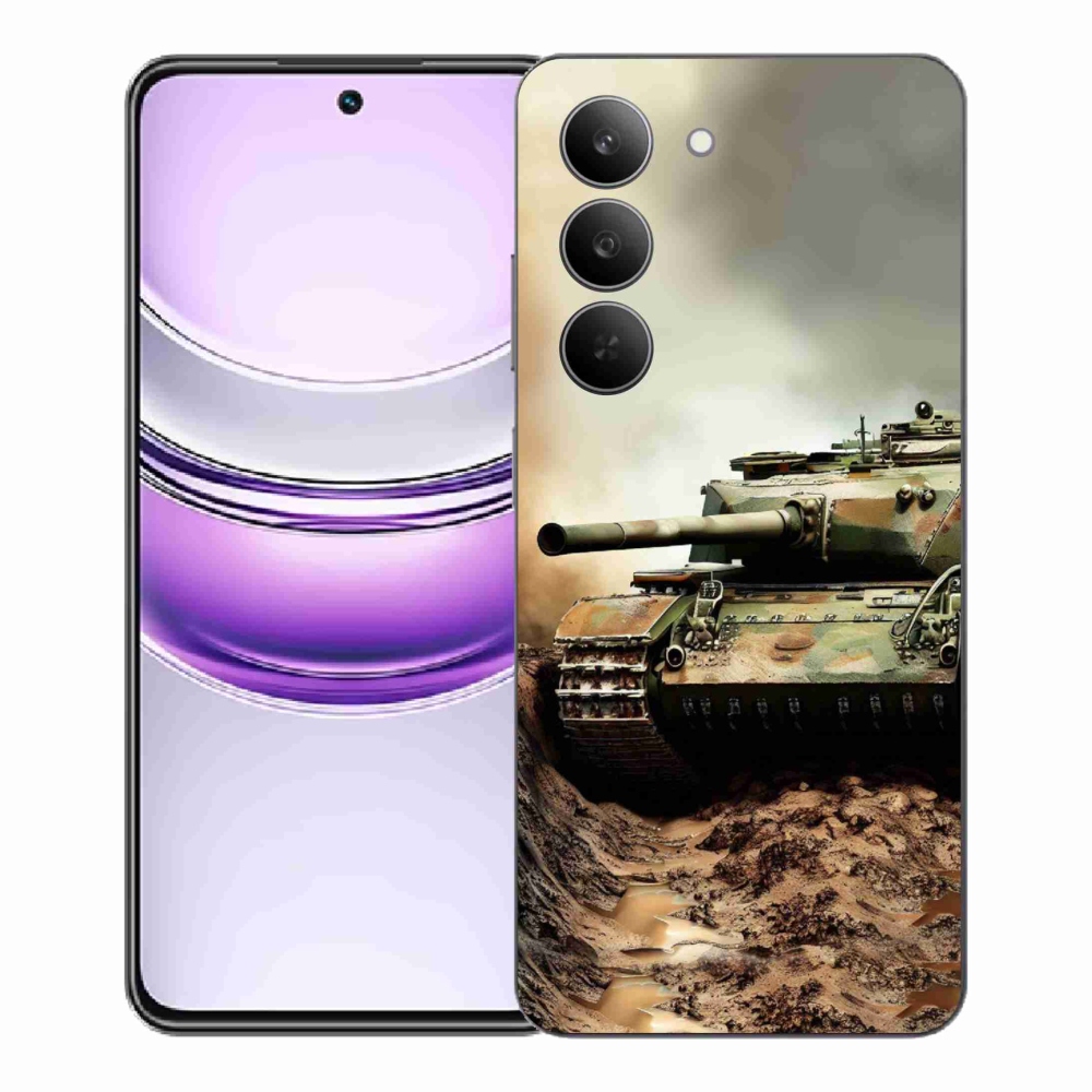 Gelový kryt mmCase na Realme 14x 5G - tank