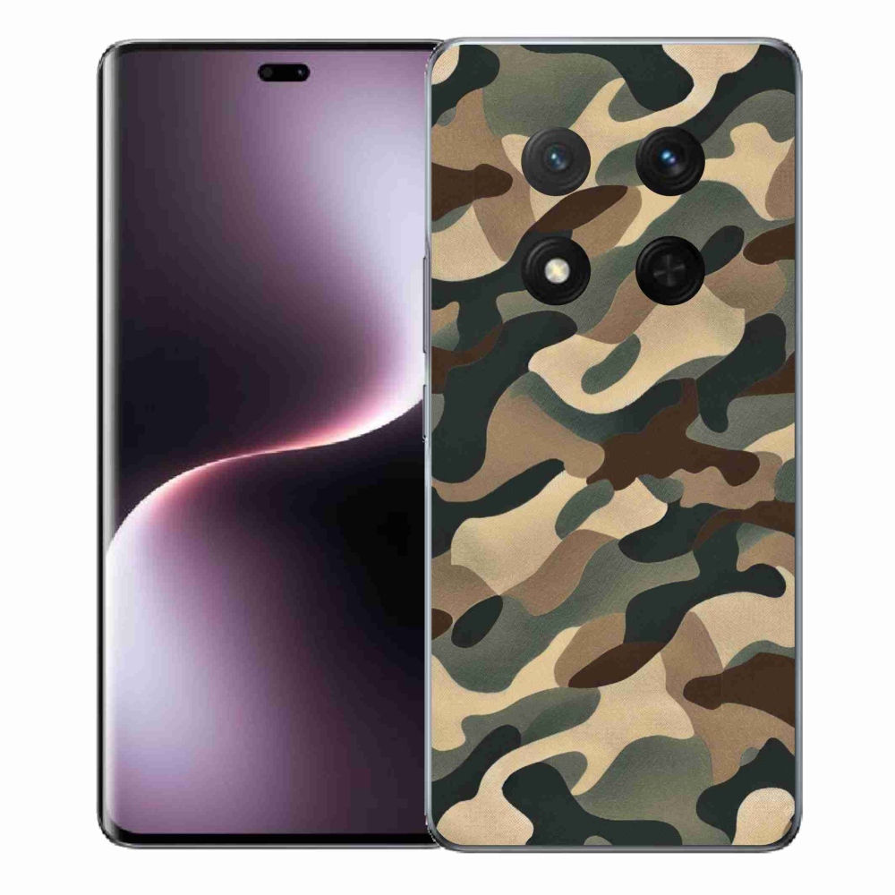 Gelový kryt mmCase na Honor Magic 7 Lite 5G - maskáčový vzor 11
