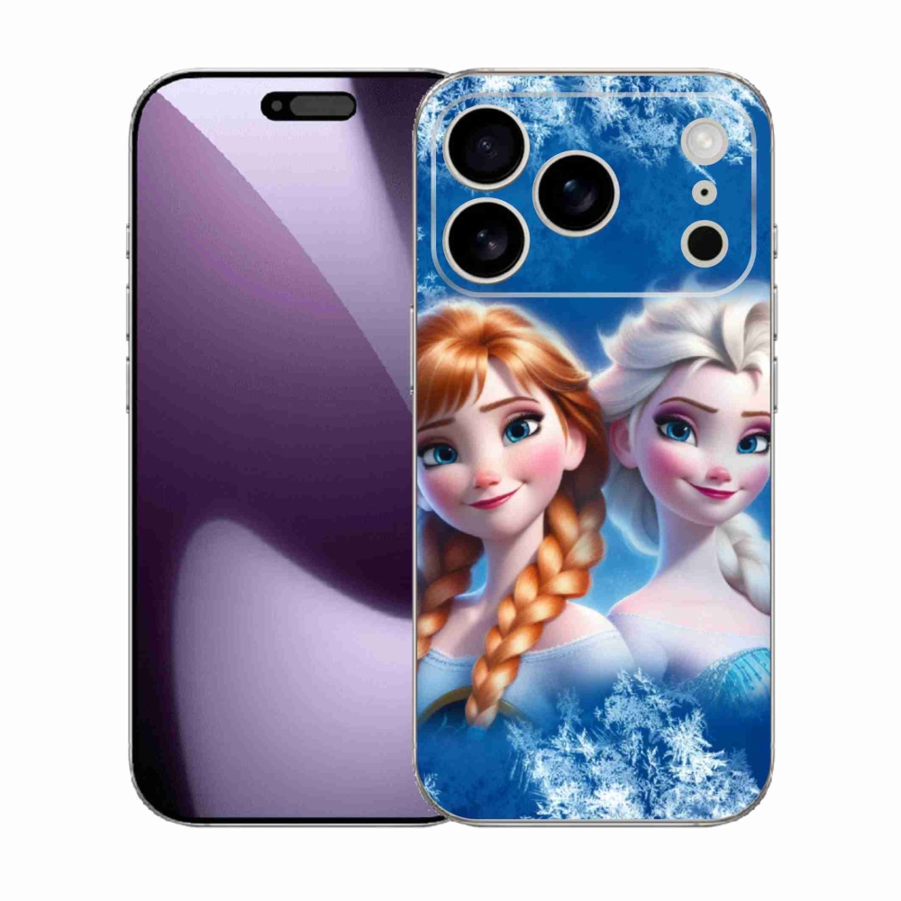 Gelový kryt mmCase na iPhone 17 Pro - ledové království 2