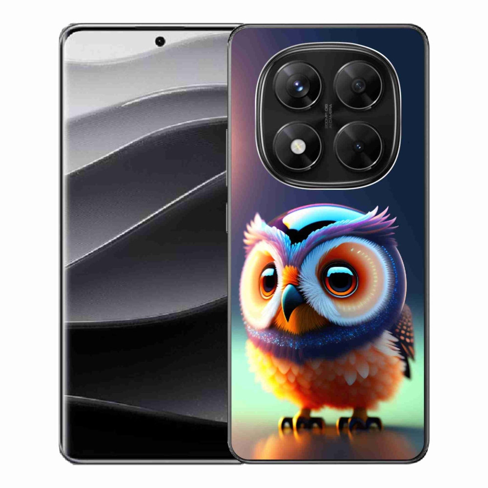 Gelový kryt mmCase na Xiaomi Redmi Note 14 Pro 5G/Poco X7 5G - sovička