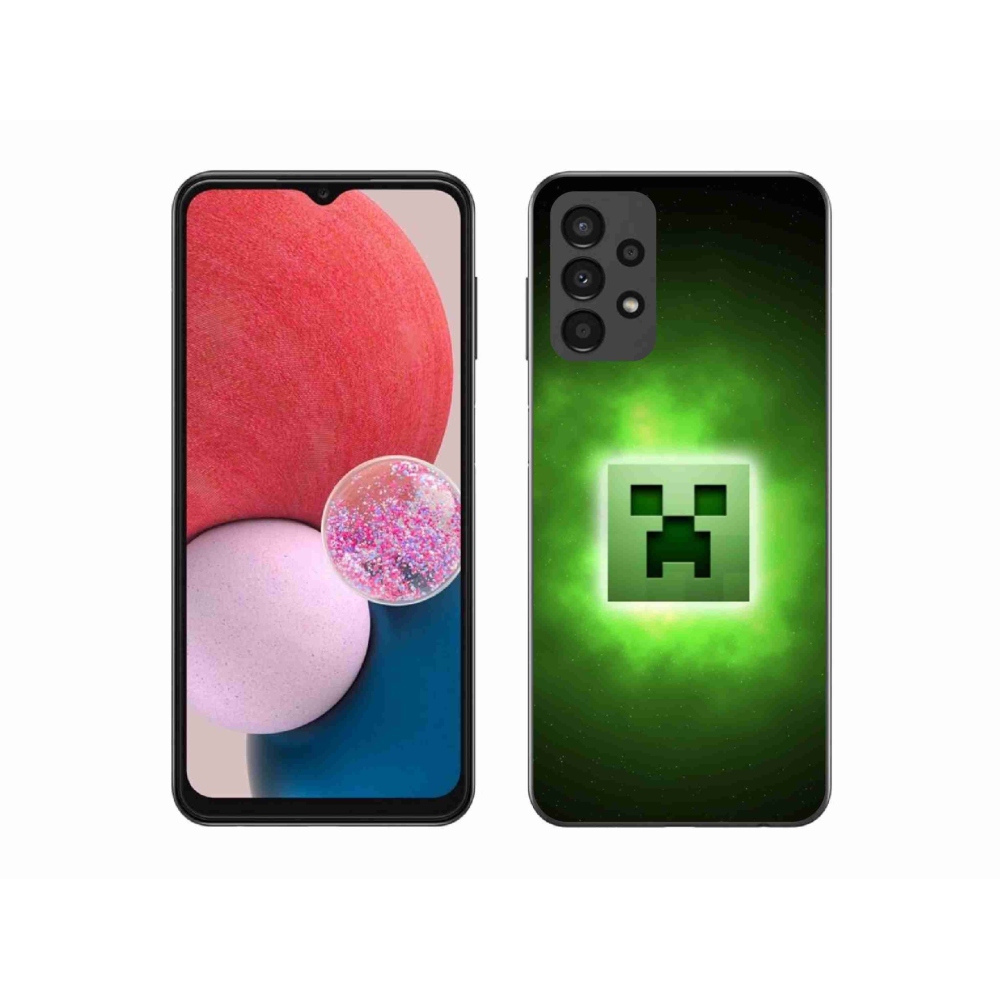 Gelový kryt mmCase na Samsung Galaxy A13 4G - minecraft