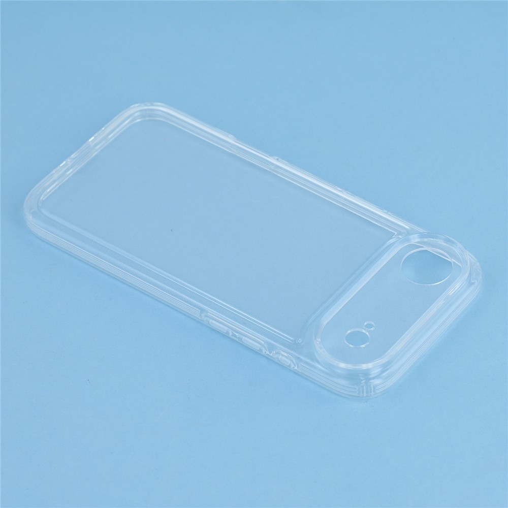 Průhledný gelový obal na iPhone 17 Air - průhledný
