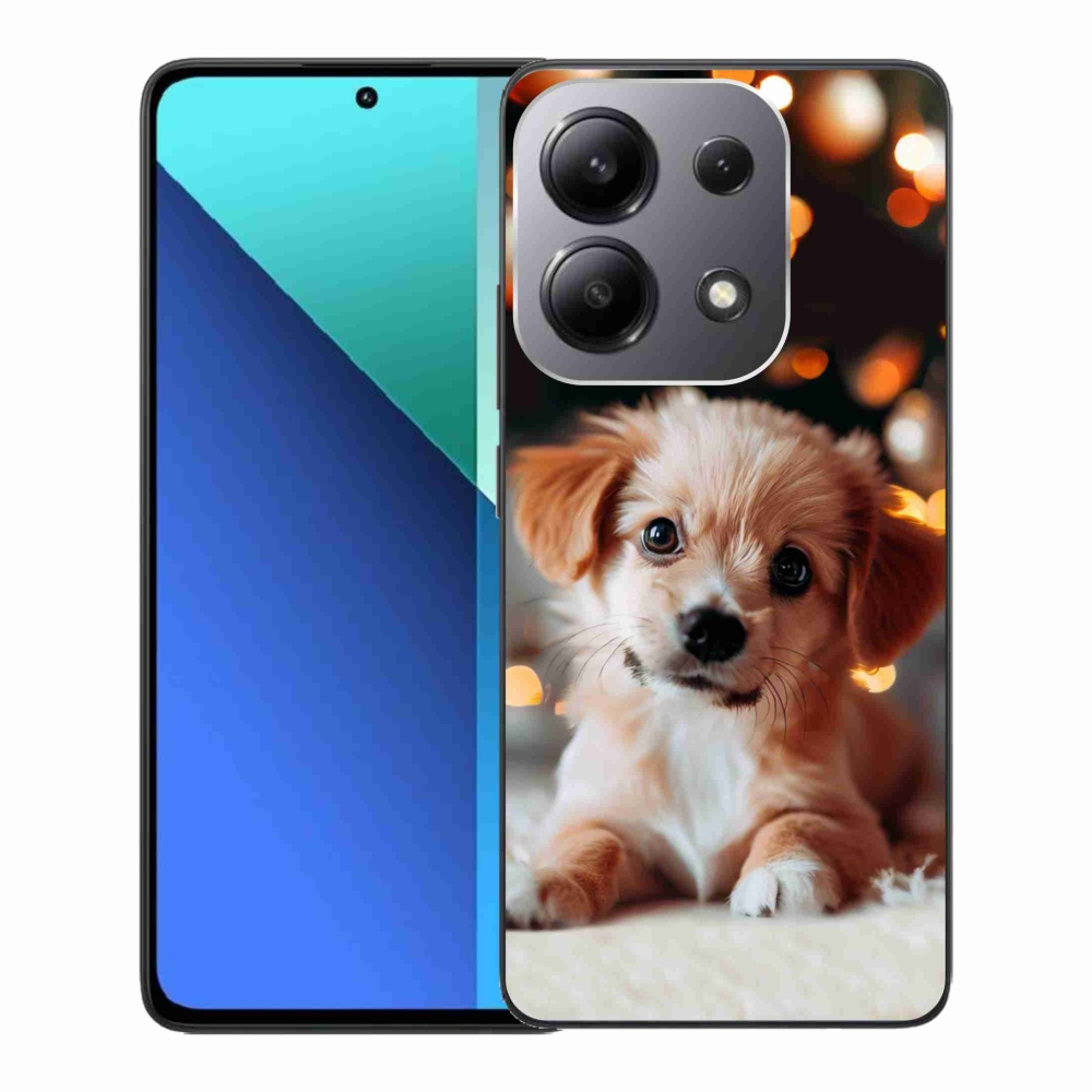 Gelový kryt mmCase na Xiaomi Redmi Note 13 - štěňátko