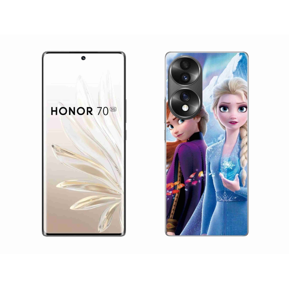 Gelový kryt mmCase na Honor 70 - ledové království 3